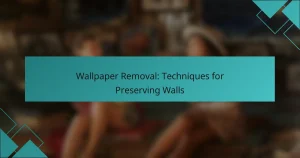 Wallpaper Removal: Techniques for Preserving Walls